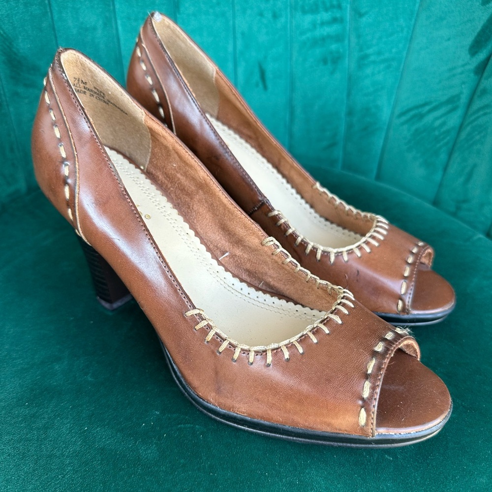 Nicole Peekaboo Heels